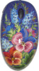 Gzhel Painted Computer Mouse