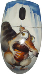 Computer Mouse With Painted Animals