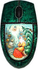 Russian Folk - Painted Computer Mouse